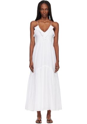 Isabel Marant Etoile White Vasma Maxi Dress