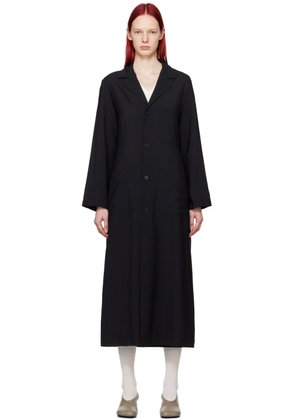 MM6 Maison Margiela Black Lightweight Coat