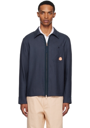 Moncler Genius Moncler x Gilga Farm Navy Zip Shirt