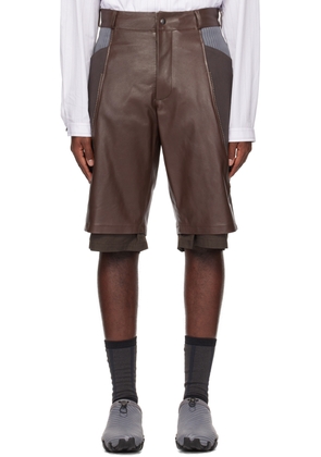 ECCO.kollektive Brown Kiko Kostadinov Edition Inayat Shorts