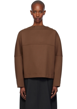 Studio Nicholson SSENSE Exclusive Brown Velho Top