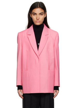 Givenchy Pink Oversized Blazer