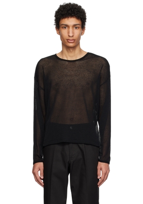 Second/Layer Black 62nd. St. Long Sleeve T-Shirt