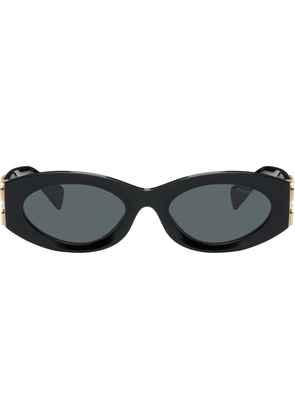 Miu Miu Eyewear Black Miu Glimpse Sunglasses