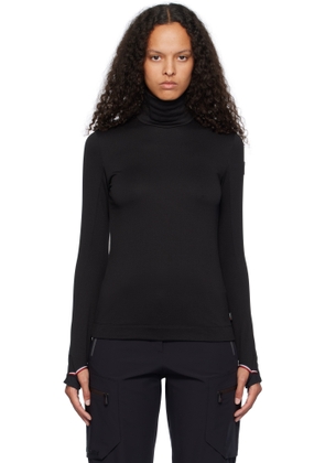 Moncler Grenoble Black Ski Turtleneck