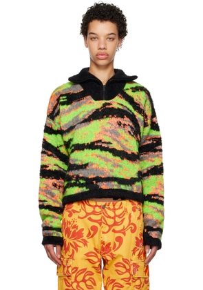 ERL Multicolor Tiger Turtleneck