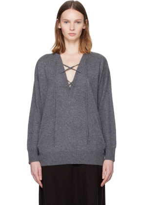 LISA YANG Gray Erna Sweater