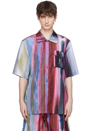 Feng Chen Wang Multicolor Bellows Pocket Shirt