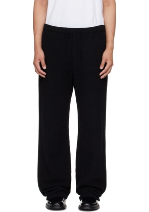 Rier Black Fleece Trousers