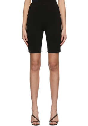Dion Lee Black & Navy Double Hosiery Shorts