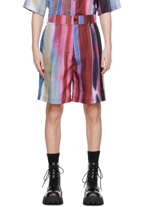 Feng Chen Wang Multicolor Rainbow Shorts