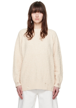 Holzweiler Beige Bud Sweater