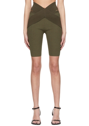 Dion Lee Green X Shorts