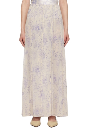 Holzweiler Purple Ivy Maxi Skirt