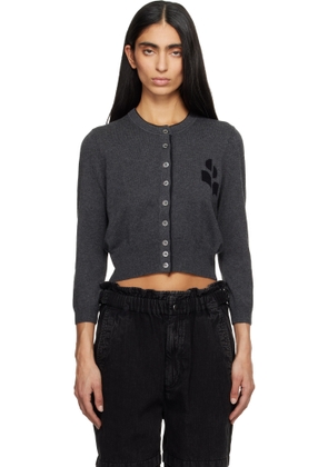 Isabel Marant Etoile Gray Lona Cardigan