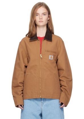 Carhartt Work In Progress Brown Detroit Jacket