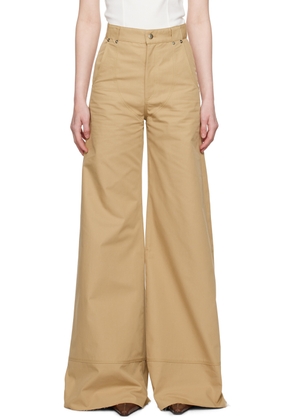 JUNEYEN Beige Riding Trousers