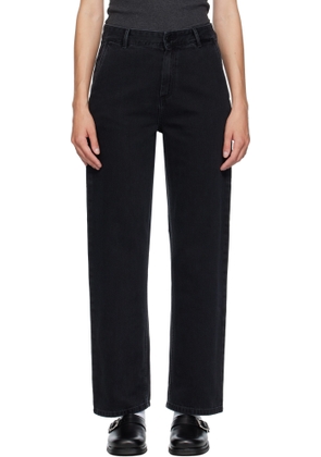 Carhartt Work In Progress Black Pierce Straight Jeans