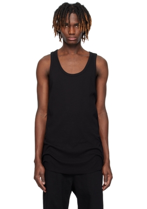 thom/krom Black M TS 854 Tank Top