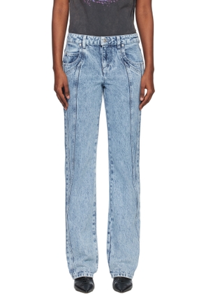 Isabel Marant Etoile Blue Jaylis Jeans