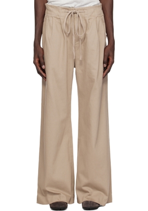 Entire Studios Tan Cinch Trousers