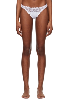 Le Petit Trou White Mariage Briefs