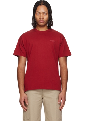 Givenchy Red 'GIVENCHY Paris' Gros Grain T-shirt