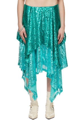 Nicklas Skovgaard Blue Colette Midi Skirt