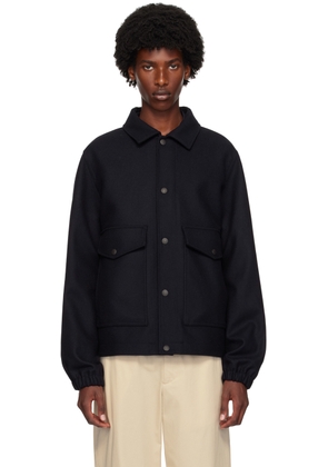 Moncler Navy Fredarola Shirt Jacket