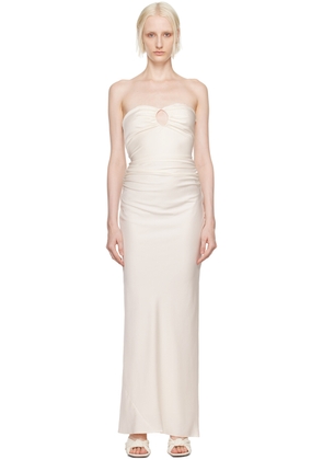 BEC + BRIDGE Off-White Emilia Strapless Dress