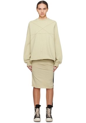 Rick Owens DRKSHDW Off-White Crater Sweatshirt