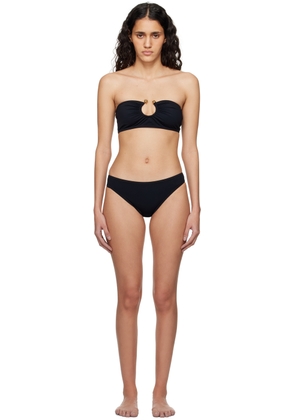 Bottega Veneta Black Knot Ring Bikini