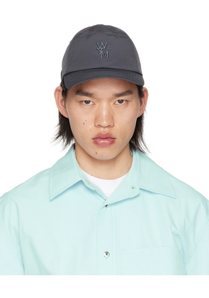 WOOYOUNGMI Gray Eye Patch Ball Cap