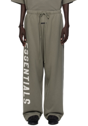 Fear of God ESSENTIALS Gray Lounge Fleece Sweatpants