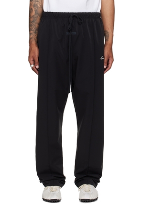 Fear of God ESSENTIALS Black Sporty Relaxed Track Pants