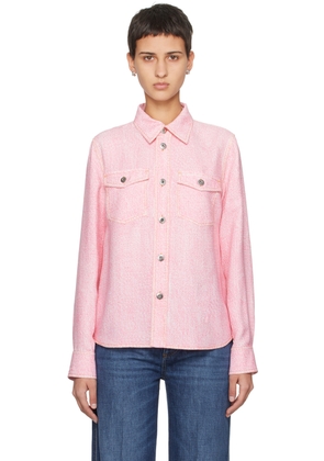 Bottega Veneta Pink Printed Shirt