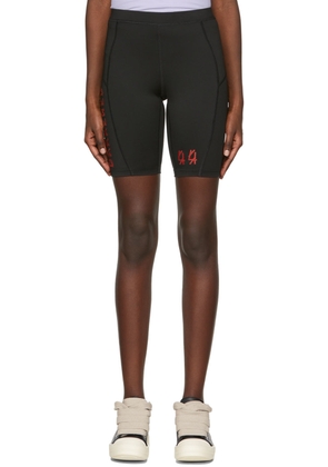 44 Label Group Black Nylon Shorts