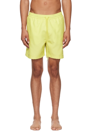 Carhartt Work In Progress Green Chase Swim Shorts