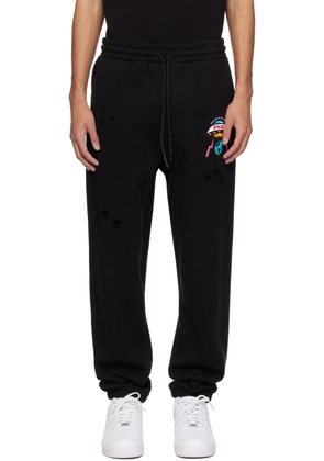 Members of the Rage Black Distressed Sweatpants