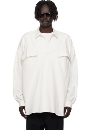 Fear of God ESSENTIALS White Oxford Shirt
