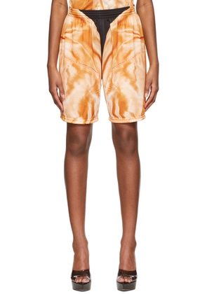 Sia Arnika Orange Polyester Shorts
