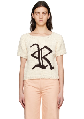 Raf Simons Off-White Bulky Sweater