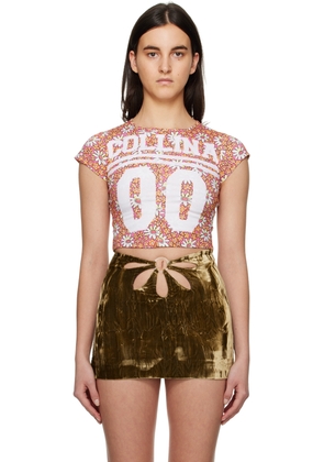 Collina Strada Pink Hi-Liter Floral T-Shirt