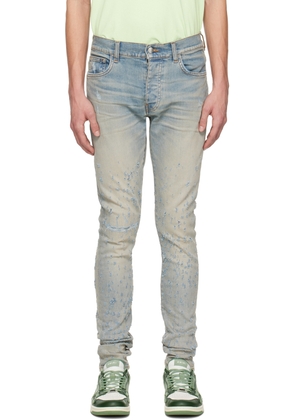 AMIRI Blue Shotgun Jeans