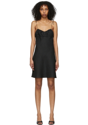 Anna October Black Kamini Mini Dress