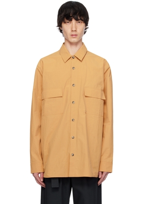 Nanushka Orange Jari Shirt