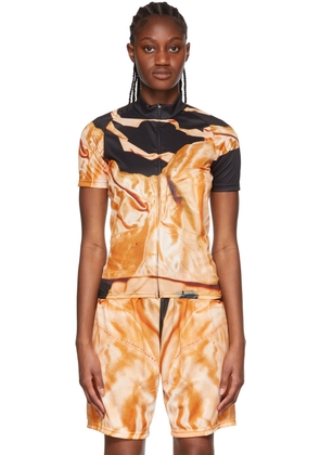 Sia Arnika Black Polyester T-Shirt