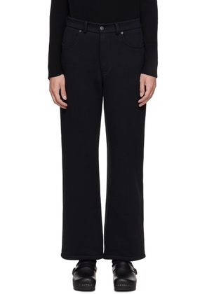 FORMA Black Embroidered Sweatpants