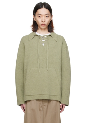 Nanushka Green Jorrit Polo