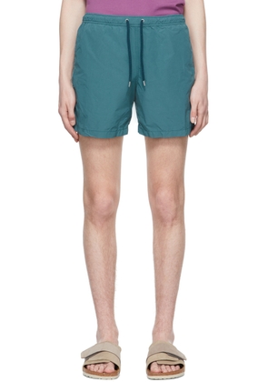 ASPESI Blue Polyester Swim Shorts
